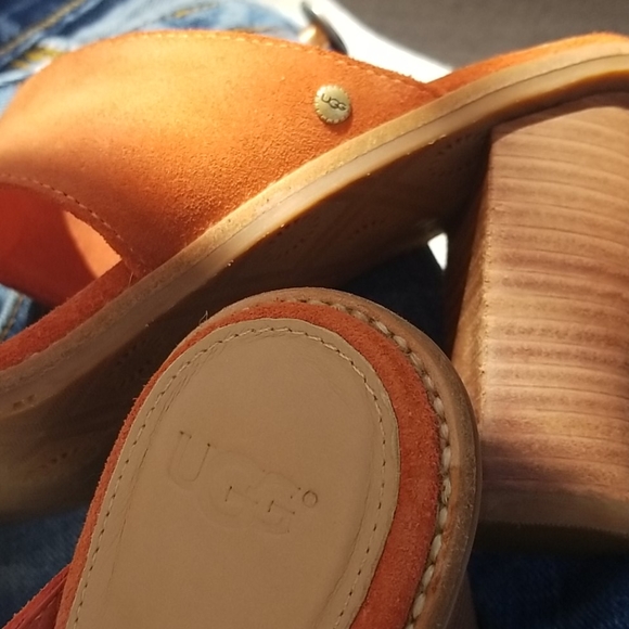 UGG CORAL SLIP ON HEELS - Picture 5 of 12